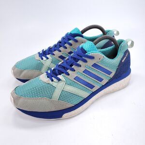Adidas Adizero Tempo 9 Athletic Lace Up Shoe Womens Size 10 BB6654 Blue Gray